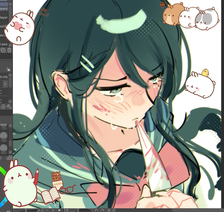 Kaowejii's tweet photo. idk which is better (╥ ω ╥) https://t.co/qz6NGBovy2