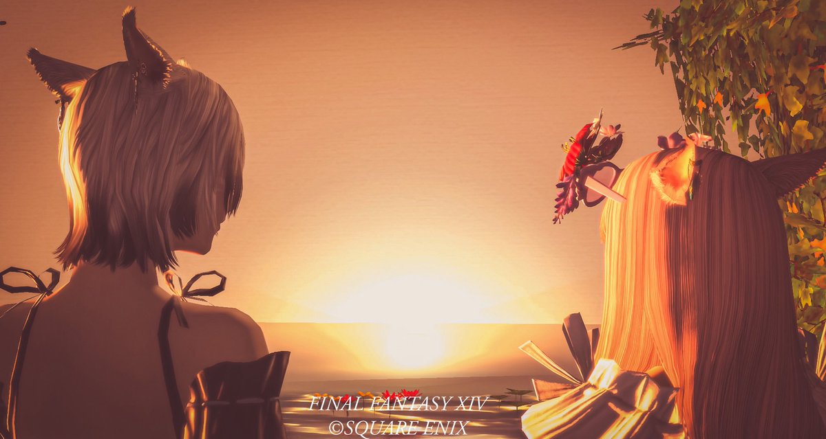 Re_r__'s tweet photo. フレンドさんとみこみこで夏を満喫してきました🏖️✨✨
#Studio_Kai #FF14SS https://t.co/AqQH2ITqFn