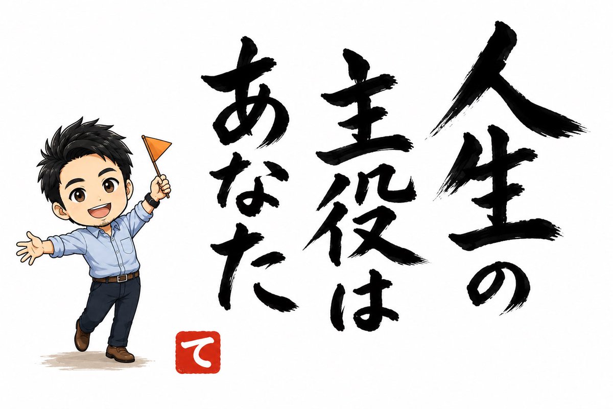 djbunzu's tweet photo. 人生って、人と比べ始めた瞬間に苦しくなる。

主役は他人じゃない。
自分の人生くらい、自分が一番応援してあげよう！ https://t.co/qEoaYDrsvb