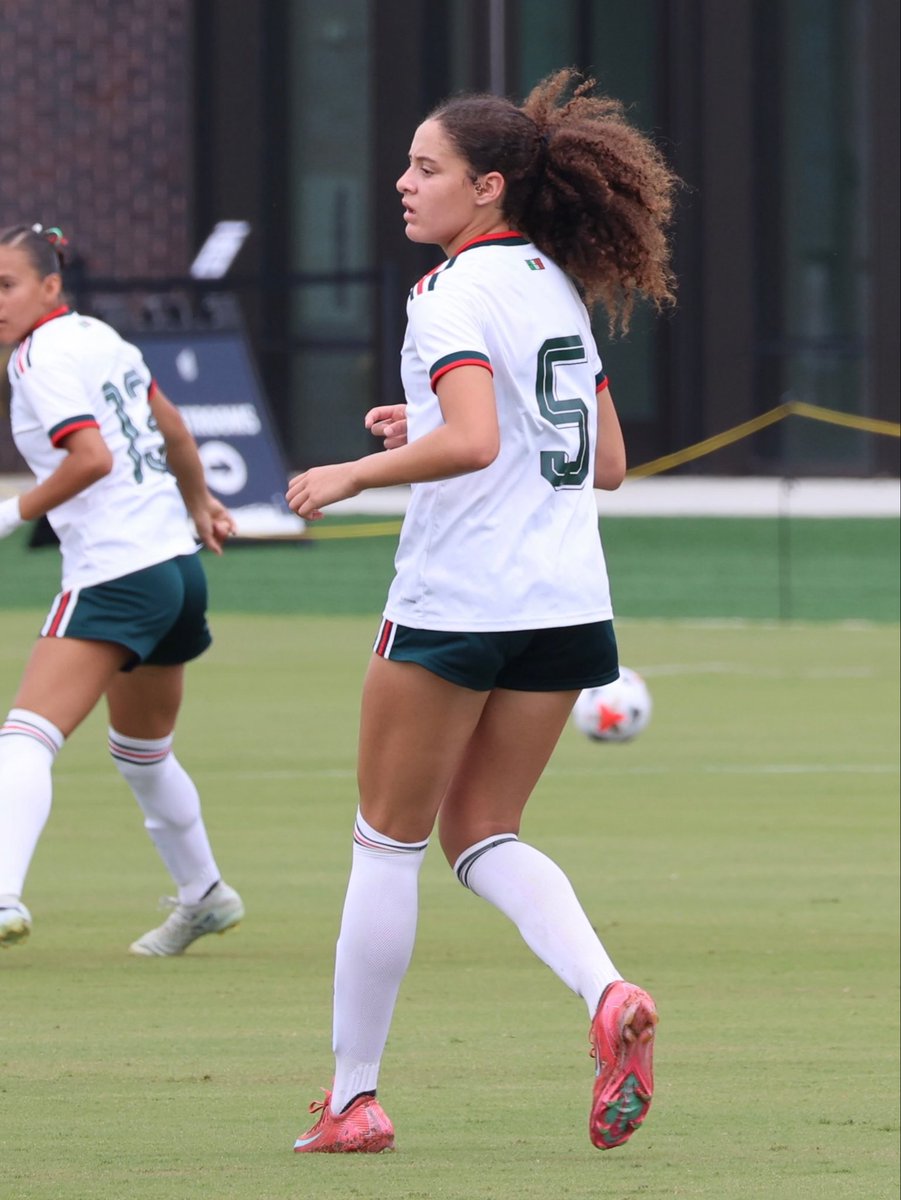 AminaC00k's tweet photo. With great pride and gratitude for the opportunity to represent Mexico with the U-16 National Team. 🇲🇽 @Miseleccionfem 
@solarsoccerclub @solar10gecnl @ecnlgirls #ECNLGirls #MexicoNationalTeam #Thankful #ThankYouGod @prep_soccer @topdrawersoccer @soccerwire https://t.co/2pIx1TBDqZ