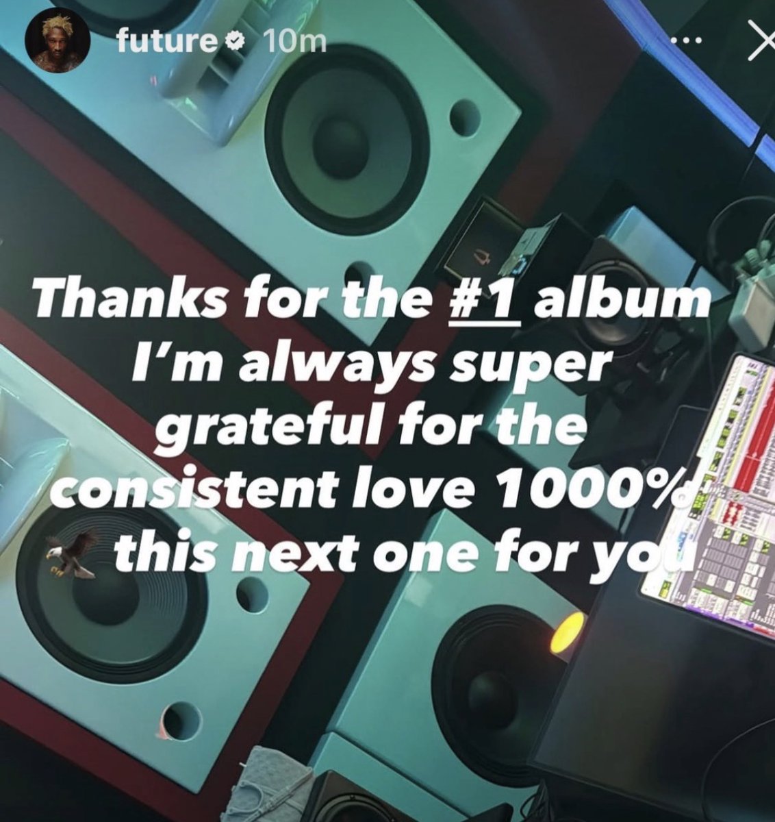 Kurrco's tweet photo. FUTURE TEASES A NEW PROJECT ON THE WAY 🚨

“this next one for you” https://t.co/9H2HzBXcY9