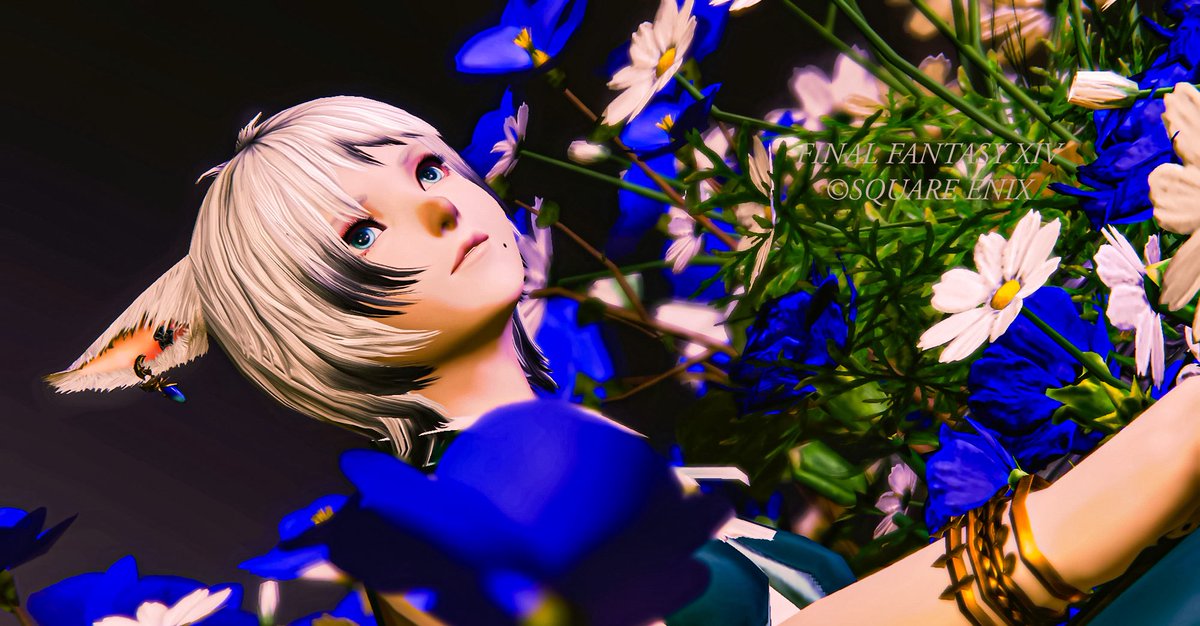 Re_r__'s tweet photo. #NapTime_Zzz #FF14SS 
🩵🤍 https://t.co/bwoYWS9WWu