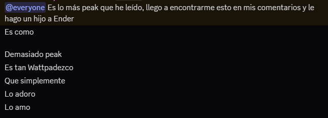 Ender2054's tweet photo. deben ser las palabras + amables que me a dicho un youtuber 0/_/0.

contexto:me funaron en discord por 1 opinion que dije en un video que me gusto y por alguna razón, el creador del video fue grosero conmigo y para mi sorpresa,todos me bardearon, excepto esta maravillosa persona. https://t.co/aa136IqU2a
