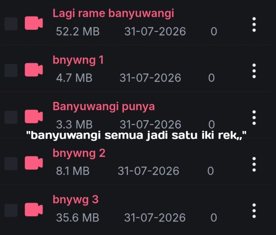 cesswra's tweet photo. yang lagi viral banyuwangi yank uwess yank part 2

https://t.co/HLj1isB5cu 

https://t.co/xHpixs1m0p 

https://t.co/kRhCin4DxX 

https://t.co/Orqba6yV1V 
Sangat Menyesalkan Senin viral Bintaro Ciledug Kimpul Agustus 100 Theepeach Kasep KDMP https://t.co/NrecIEzxGK
