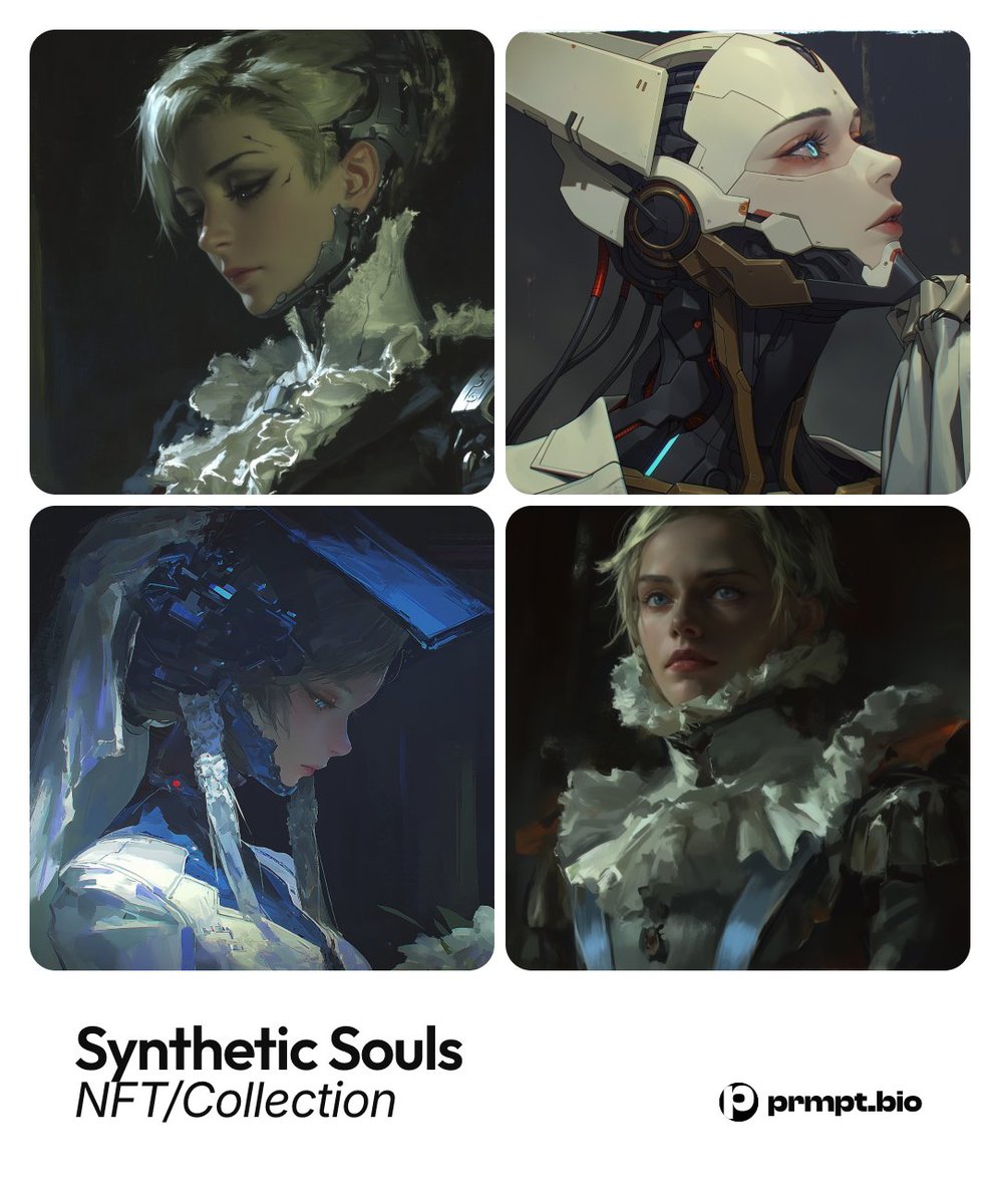 UNRE3L's tweet photo. #EndlessMotivation wanted to showcase my latest Cyberpunk #NFT "Synthetic Soul Portraits" artwork by @UNRE3L https://t.co/tqdQlIhKfX #cyberpunk #digitalart @prmptbio https://t.co/Ncxobrsk2l