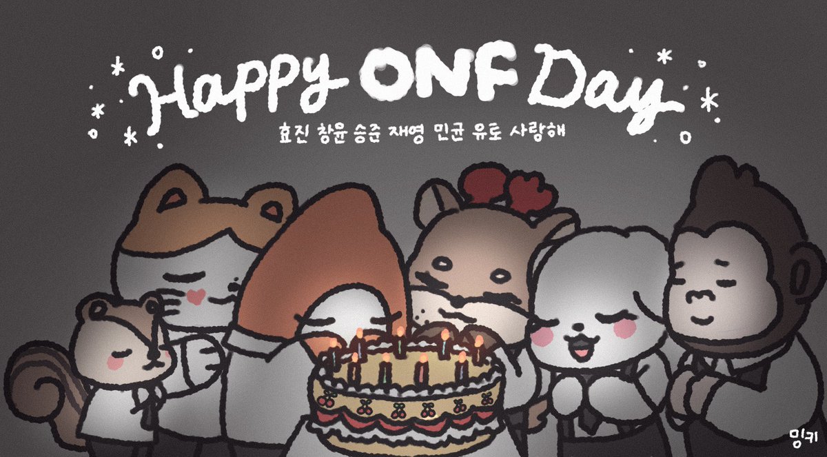 mingki1116dB's tweet photo. ❤️🧡💜🖤💚💙

사랑하는 온앤오프야 생일축하해
항상 눈 꼭 감고 간절하게 비는 소원들이 꼭 이루어지길 ‧⊹₊⋆.ᐟ

#온앤오프_빛나는_9번째여름
#LightsOn_ONF_9th https://t.co/re7H2wOUQx