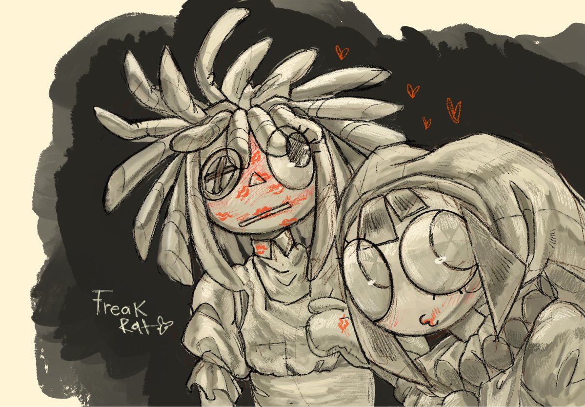 freakyrat_ily's tweet photo. Kiss kiss 💕
#Ragatha #pomni #TADCㅤ #ragapom #jesterdoll #buttonblossom https://t.co/xECFKyCcnz