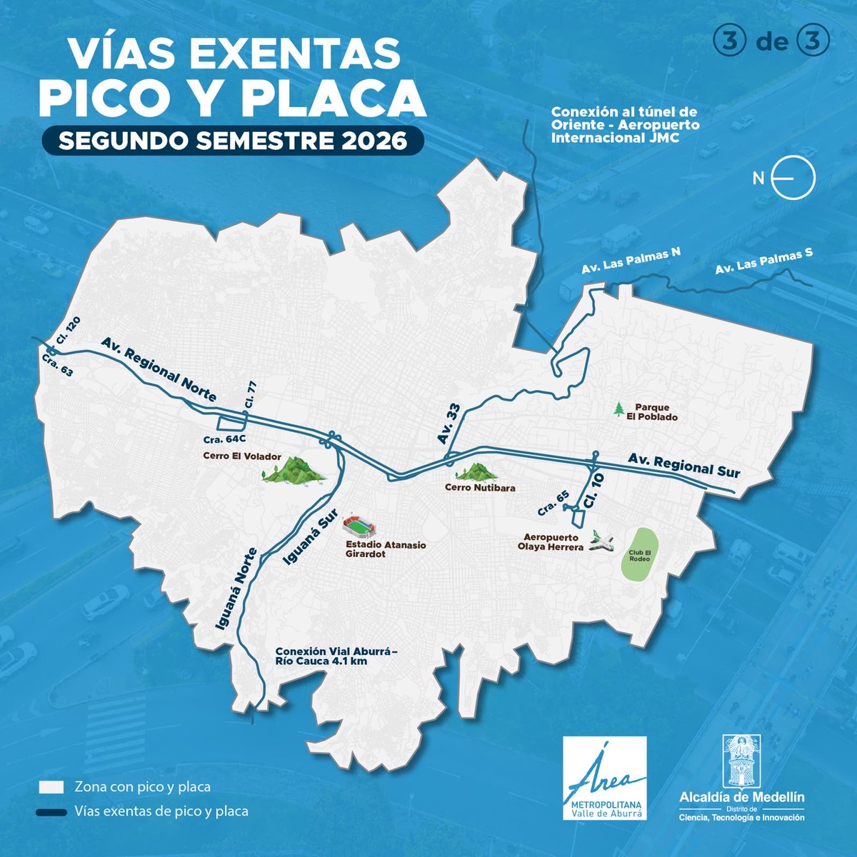 FicoGutierrez's tweet photo. ¡Pilas pues! 👀 Mañana inicia la rotación del pico y placa para el segundo semestre del 2026 🚘. Acá les dejo los números para que estén pendientes y compartan la información. https://t.co/FOarnDcFO8