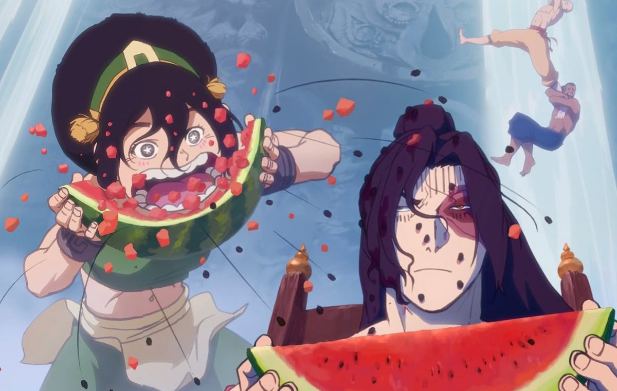 unhingeduser's tweet photo. Always pestering Zuko 😭😭 https://t.co/M62QDrt180