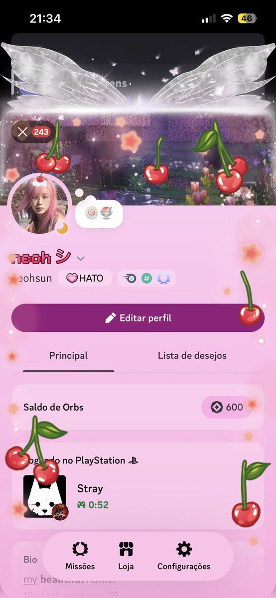 neohsunn's tweet photo. meu perfil no discord tá gracioso https://t.co/SoHNclVu2H
