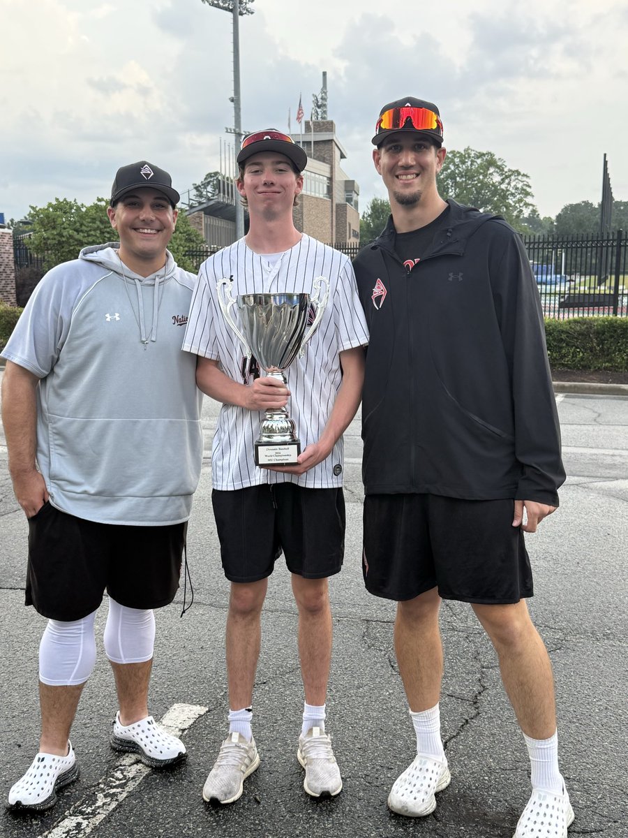 dbeasley44's tweet photo. 🏆 Dynamic Summer Finale Champions 🏆

Finished the summer on top, helping our team win the Dynamic Summer Finale Championship.

Semifinal @GoCamelsBSB  ⚾️ 4.0 IP | 1 ER | 4 H | 4 K | 2 BB 📊 0.900 WHIP 💨 T84 MPH https://t.co/mEa4oWPSBQ
