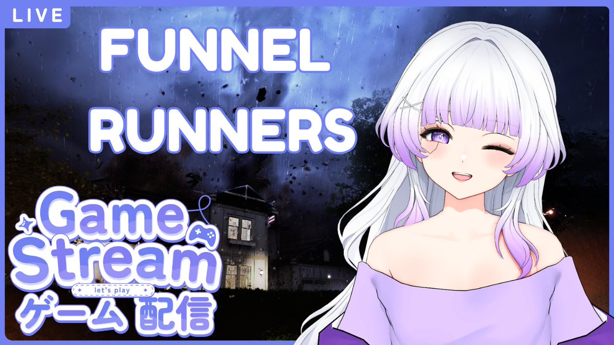 AimiAsahinaEN's tweet photo. 【朝比奈愛美 STREAM】
More members have been added to the survival crew! Will we make it through...? (Hey, that rhymes-)
Live now!! 💜
#AIMLive https://t.co/JnDduihMCv