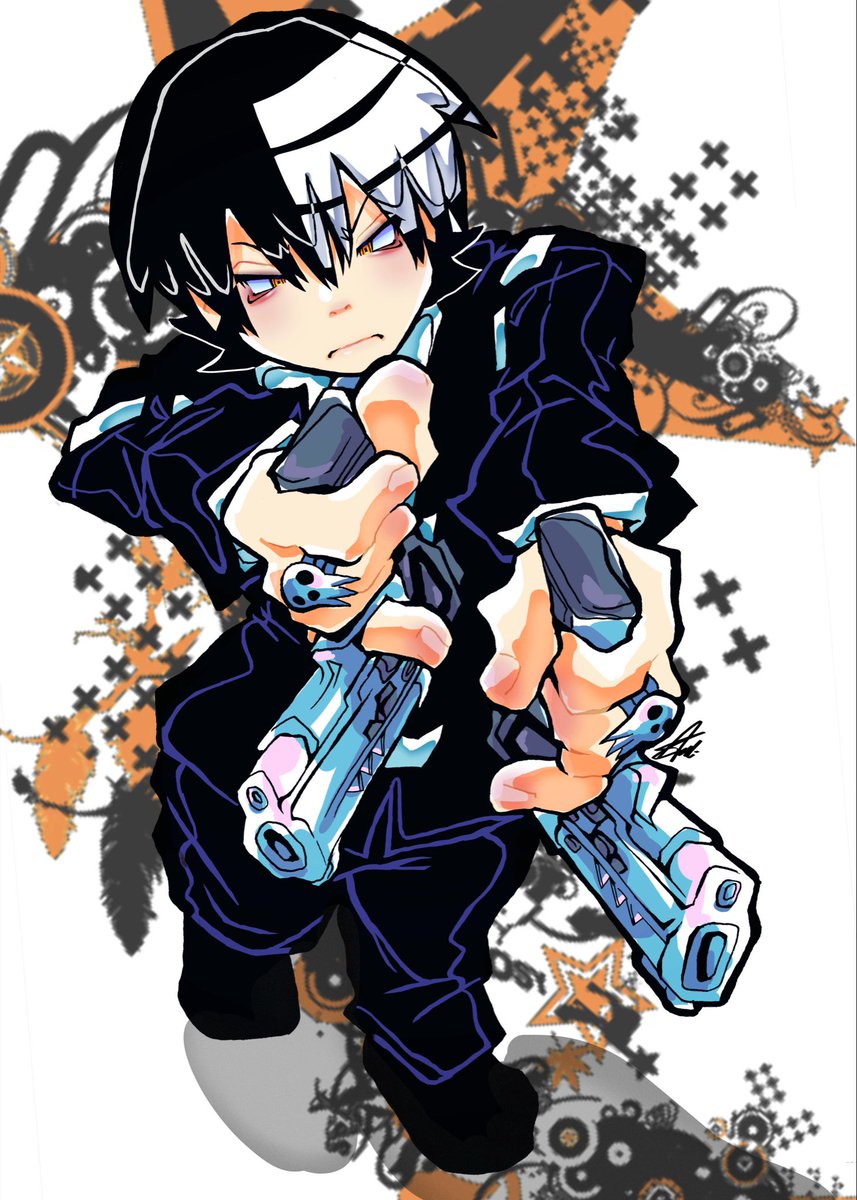 aaliyahtastico's tweet photo. Two soul eater drawings I made🎉 one is pretty recent which is the black star with tsubaki one and the dtk one with Liz and patty is from months ago I think 😅

#souleater #anime #fanart #artwork https://t.co/Ff4IBW0LJf