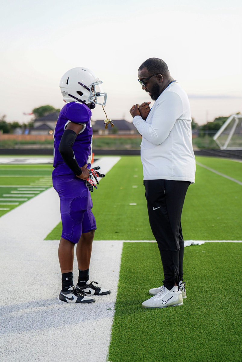 CoachHitchens1's tweet photo. I’d be lying if I said I was okay. It feels like just yesterday when we began this journey. Now, you’re about to embark on your freshman year, and I just want you to know how  proud I am of you. You’re an incredible young man, and I’m incredibly fortunate to have you in my life.

Keep working hard, have fun, and let’s cherish this ride together son! 

Love you, #1 @CamHitchens2030

#HisWill