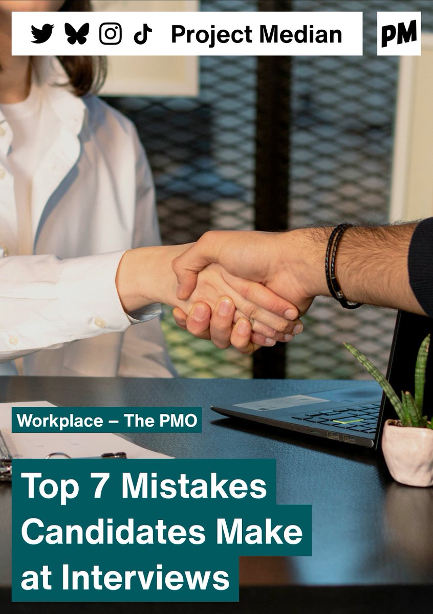 PMOracleNews's tweet photo. Top 7 Mistakes Candidates Make at Interviews #work #advice #interview Read more on https://t.co/GDcYhpzJCn https://t.co/ZmCuLrI1FC