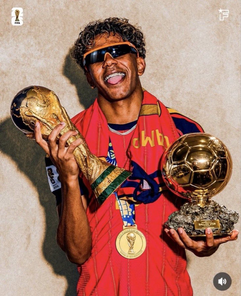danielwhereunow's tweet photo. @Loguito6 Le ballon d’or 2026 c’est tout droit https://t.co/r1eum0yKVl