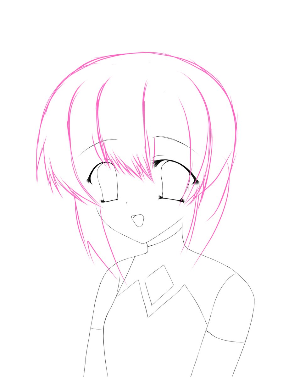 MachinaAIbattle's tweet photo. この絵柄でまきなの前髪を公式に寄せて描くと変になるからちょっと変えて描いてみようと思ってたんだけどムズすぎる😭
諦めようかな… https://t.co/JKPb44vmsd