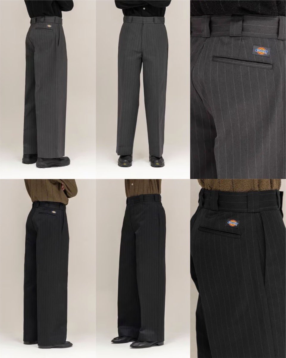 Dickies for monkey time 26FW 別注 ストライプバギーパンツの国内