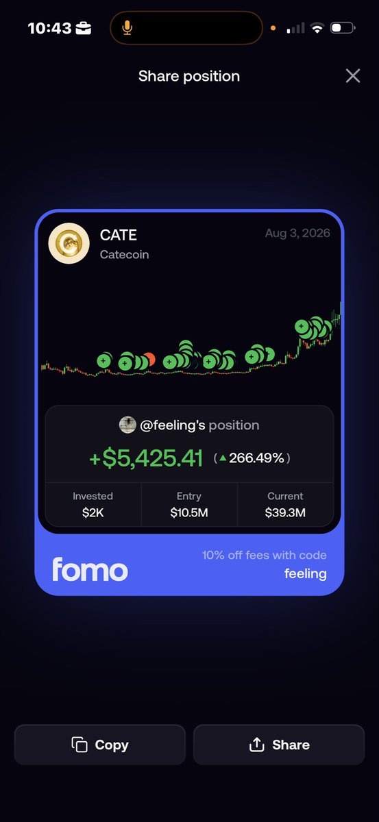 webaim_'s tweet photo. Life as a holder of $CATE 😹 https://t.co/kknhhQ1vjM