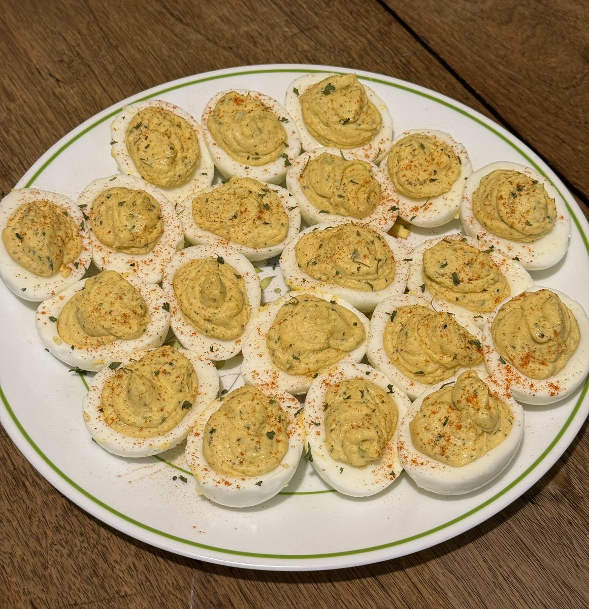 MAELNACHT's tweet photo. about to combine deviled eggs with gaming https://t.co/V01ecKwFMW