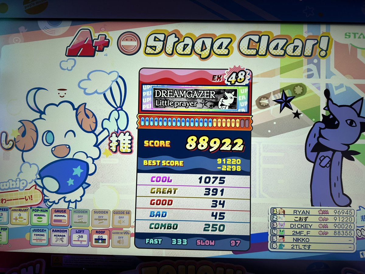 caws_otoge's tweet photo. 今週も48クリアいっぱい埋めたよ https://t.co/oJcmsL4il3