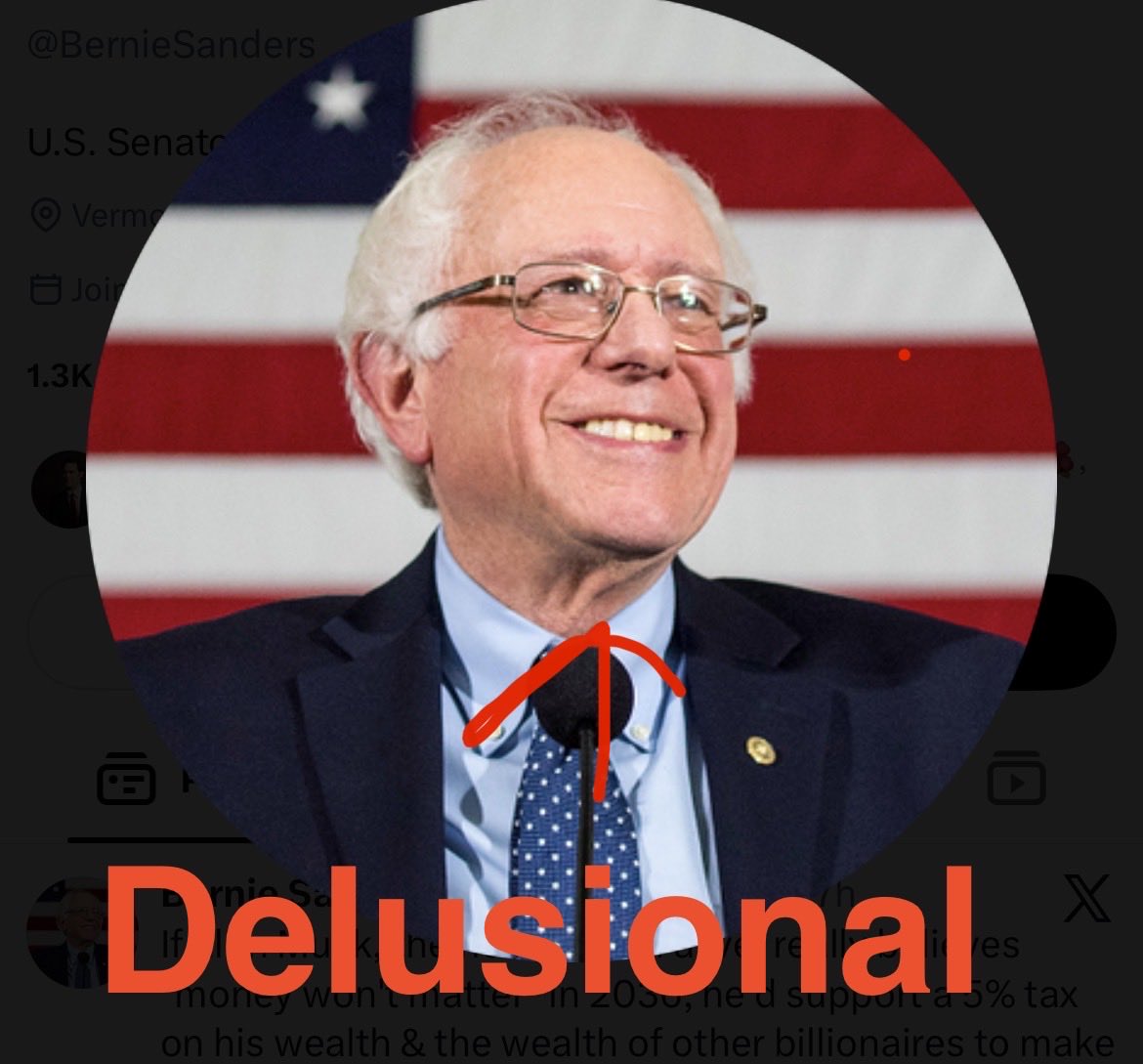 JustinN87713751's tweet photo. @BernieSanders @AbdulElSayed @BernieSanders old and delusional https://t.co/VCU5fiGg4G