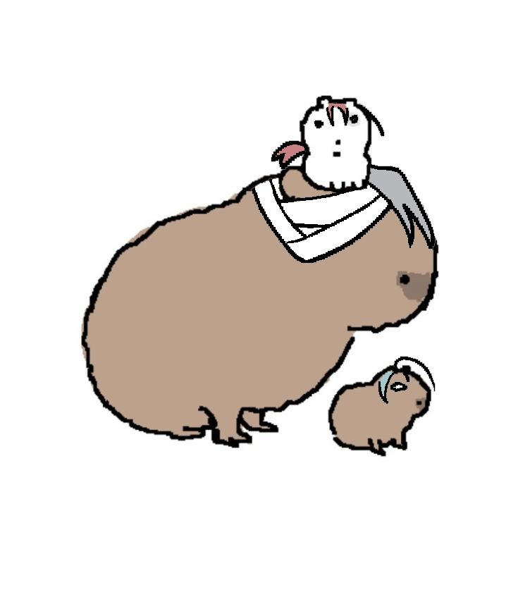 gkfladmstn's tweet photo. @bbbb891234 ㅋㅋㅋㅋㅋㅋ약간 모자라 보이는 무드일때 카피바라 라고 붙여야겠다...
하 그림으로 된 짤 없나 찾다가
그냥 올라타있는 친구 브릭이로 넣어버렸으며
쥐가 셋인데 눈이 두 개라네요~~ https://t.co/u2G5nvhKq1
