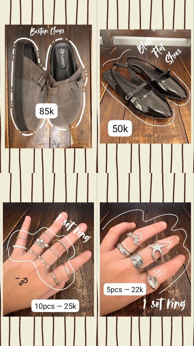 nixieyfinds's tweet photo. PRELOVED SALE STARTS NOW!🩷✨️

📩 Langsung DM @nixieyfinds untuk order atau tanya-tanya.
Claim sekarang sebelum diambil orang lain! 🎀🤍
📞 081298095365

❗️NOTED❗️
Ongkir ditanggung pembeli dan disesuaikan dengan jarak pengiriman.

#Preloved #Stylish #Comfy #Afforablw https://t.co/4P2KNQlHo9