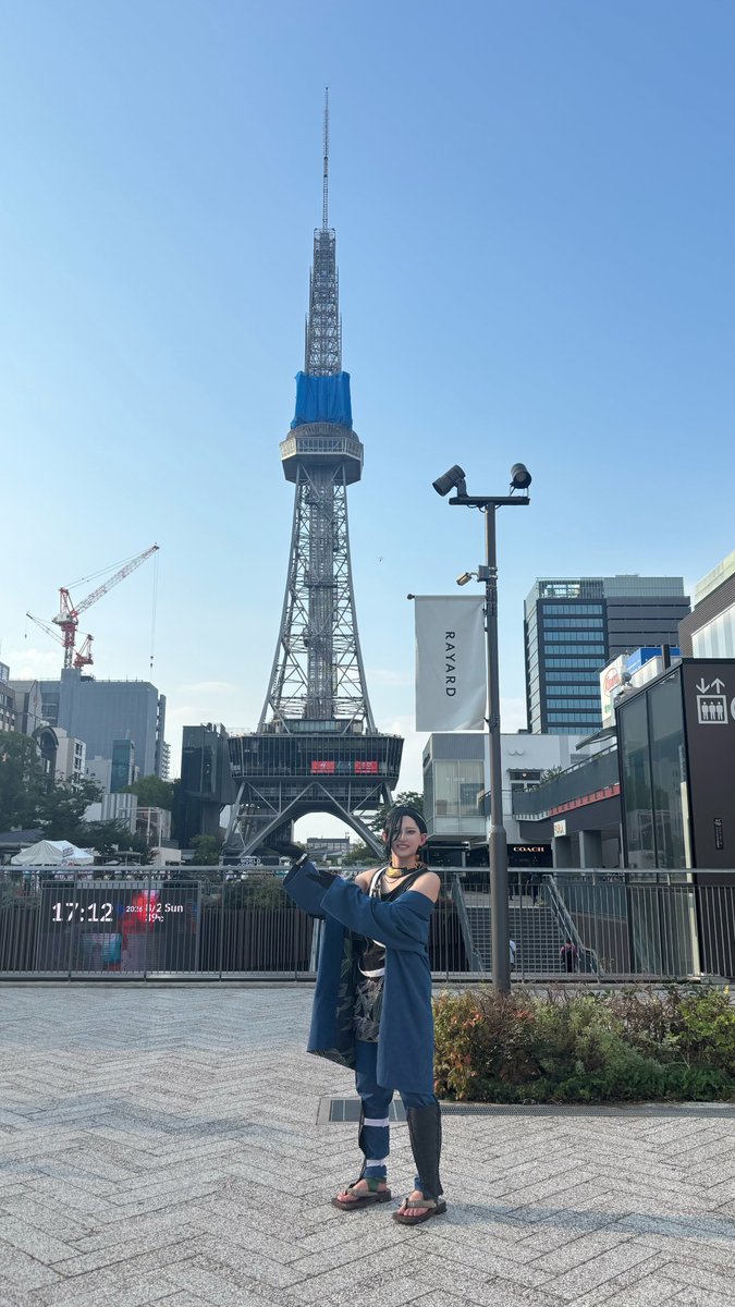 Fuuuta_39's tweet photo. 離脱してます！めっちゃ暑かったけど何とか耐えた、初名古屋観光超楽しかった🎶
素敵な方々とも出会えて最高でした！ありがとうございます😭
#コスサミ2026  #WCS2026 https://t.co/Cj1G7Iljpp