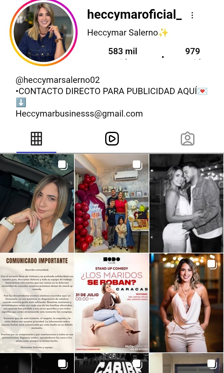 Videoxfiltradox's tweet photo. VIDEO FILTRADO DE HECCYMAR (INFLUENCER VENEZOLANA) 🇻🇪

Está famosa influenciadora fue acusada hace un par de años por 'quita maridos', luego de ser confrontada en vivo, por una mujer que decía ser la esposa del hombre con el que Heccymar estaba cenando

 https://t.co/TOnJZWe4Se