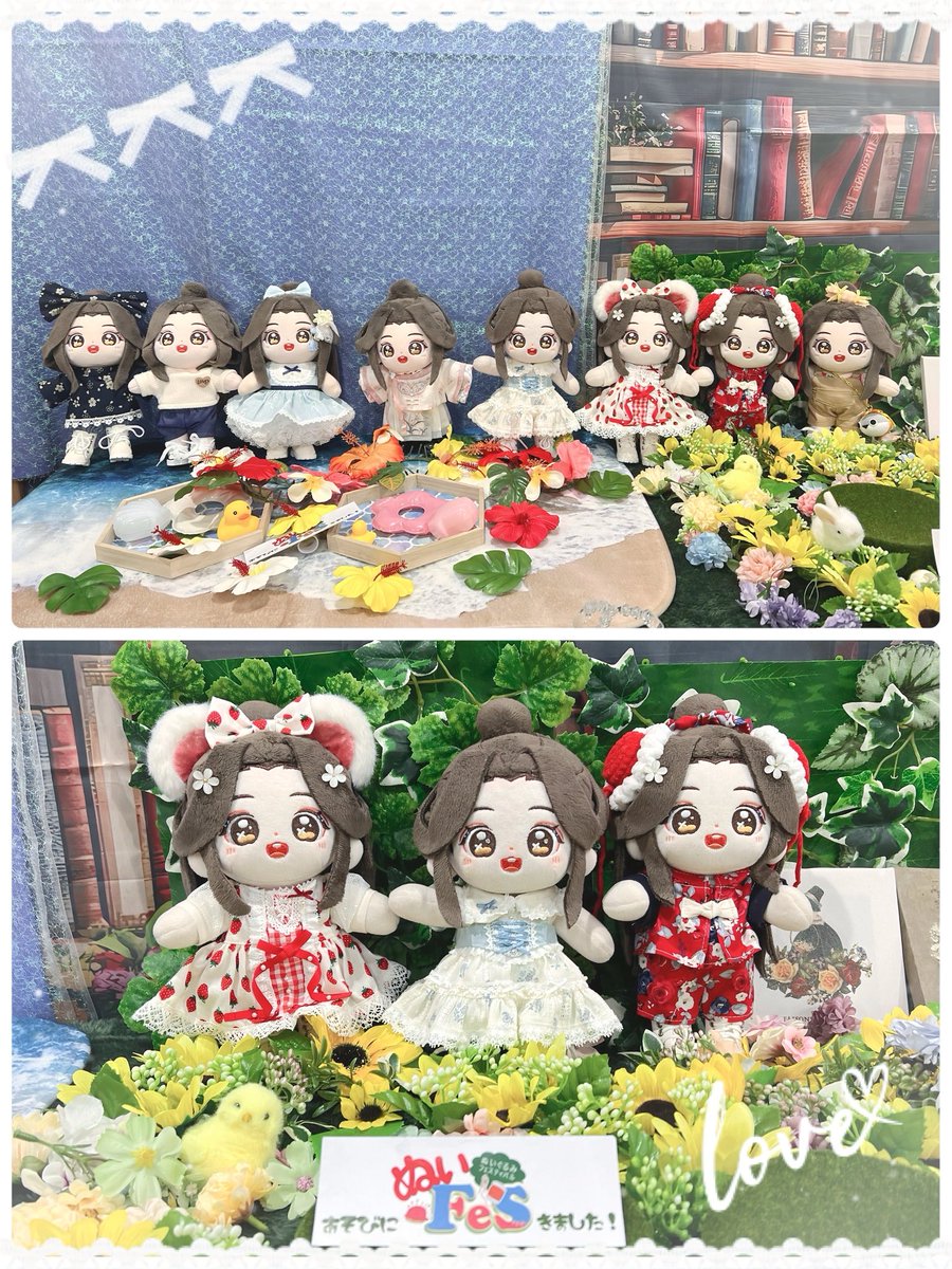Ririan_77's tweet photo. リェンリェンがいっぱいで幸せ☺️💞
お顔を見れば、「あっ、この子は○○さんのお家の子だ💕」って分かっちゃいますね🤭✨
いつもお写真で拝見している、ともよさんのモデル殿下にもお会いできて、とっても嬉しかったです🥰🩷

#MXTXぬいのいる生活 https://t.co/qbA5WW6W0k