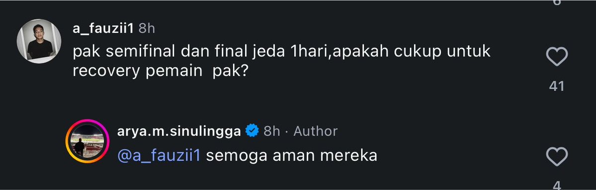GIBOLofficial's tweet photo. Deretan percakapan warga IG dengan Exco PSSI Arya Sinulingga... 🤏

Masih dengan bahasan Piala Presiden Elite 2026 https://t.co/6KCrtAkPum