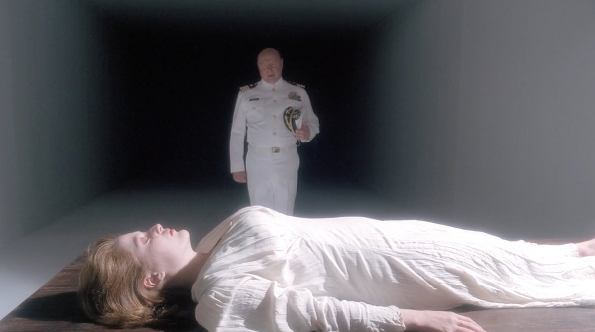 everyone_critic's tweet photo. Hey, it's Scully's dad! Crossover! #TwilightZoneLive #XFilesLive https://t.co/LpDXq0tyZO