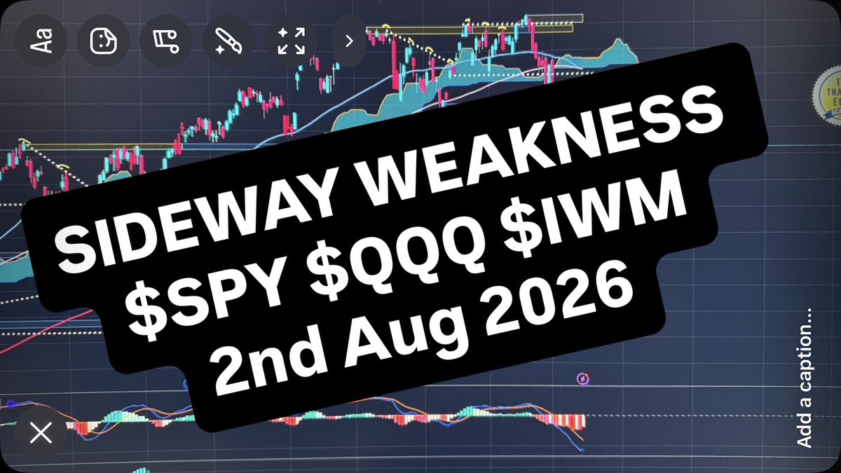 TopTradingEdge's tweet photo. 📊 Weekly Market Update is live
SPY | QQQ | IWM | PLTR | ANET
Semiconductors under pressure, capital rotating, indexes still stuck in a sideways channel.
Full breakdown + key levels here 👇
https://t.co/8mkPpeYg6k
What are you watching this week?
#StockMarket #SPY #QQQ #PLTR #DayTrading