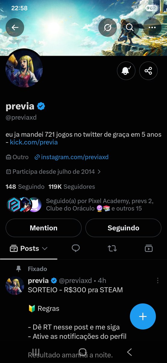 obiscoitou's tweet photo. @previaxd Participando https://t.co/dSC4xWO8ka