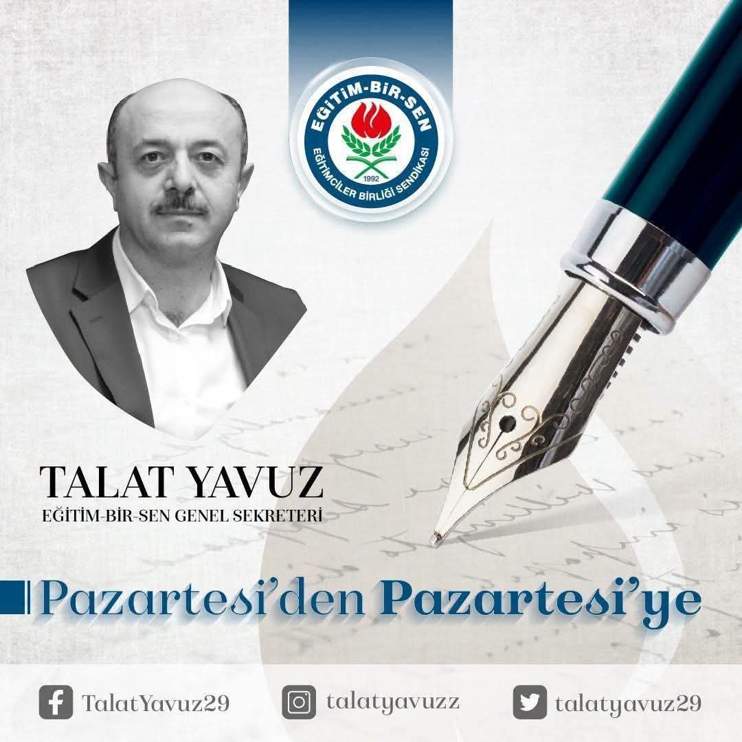 talatyavuz29's tweet photo. ***Pazartesi'den Pazartesi'ye***

▪︎▪︎▪︎EĞİTİM BİR SEN YAPAR▪︎▪︎▪︎

Eğitim Bir Sen yapar. Kovalar, takip eder, ısrar eder ve çözer. Diğerlerine ise çaresizce iki seçenek kalır: Biz yaptık derler, tutmayınca da ne var bunda diyerek değersizleştirmeye çalışırlar. Biz yaptık demekle ne var bunda demek arasındaki çaresizlik kaderleri olmuştur.

Üniversite idari personelinin karşılıklı yer değişikliği talebi önemli bir kazanım ve büyük bir adımdır. Sadece bu kazanımımızla ilgili merdiven altı sendikaların yaptığı paylaşımlara bakınca bile ne demek istediğim anlaşılacaktır.

Yaklaşık üç yıldır YÖK ve Cumhurbaşkanlığı arasında adeta mekik diplomasisi yürüttük. Toplu sözleşme masasına taşıdık, ısrar ettik. Her defasında, “üniversiteler özerk bütçeli kurumlardır, bakanlıklara benzemez.” tepkisini aldık. Yılmadık ve ikinci kez koparıp aldık.

Şimdi geliştirilmesini talep ve takip ediyoruz. Becayişin çok ötesinde birçok parametreyi ve talebi içeren bir sisteme doğru yol alıyoruz. Bu konuda her ziyaretimizde talebimize olumlu yaklaşan YÖK Başkanı Prof. Dr. Erol Özvar ve YÖK Genel Sekreteri Dr. Batıkan Aksoy’a teşekkür ediyorum.

Sendikalar hak arama, hakkı teslim etme, problem çözme, kazanım üretme, doğru ve güzel olana destek olma, kötü ve zararlı olana ise karşı olmayı ilke edinmesi gereken kurumlardır. 

Merdiven altı sendikalar, kazanımlarımızı sahiplenmeyi veya değersizleştirmeyi bırakıp, hakkımızı teslim etmeyi başarabilseler, üyeleri nezdinde daha büyük beğeni alacaklardır. Üyeleri, “bizimkiler bir şey yapamıyorlarsa bile en azından hakkı teslim edecek erdeme sahipler.” deyip yöneticilerinin dürüstlükleriyle övünecekler.

Üniversitelerde çok gündemimiz ve alınacak daha çok yolumuz var. Maalesef toplu sözleşme kazanımımız olan uygulamaları bile hayata geçirmemekte direnen üniversite yönetimleri var. Hâlbuki üniversiteler bu konularda öncü ve örnek olmalıdır.

Üniversitelerimize yakışan uygulama, lojman komisyonlarında ve disiplin kurullarında sendika temsilcisi olmasını engellemek değil; yaptığı doğru, adil ve yasal uygulamaların açık denetimi ve kamuoyuna duyurulmasını sağlamak isteyen üniversite yönetimlerinin kendilerinin talep etmesidir.

Kurulları demokratik ilkeler ve yasal düzenlemeler çerçevesinde çalıştıran üniversite yönetimlerimize teşekkür ederken beklentimiz üniversitelerimizin araştırmalarıyla, uygulamalarıyla diğer kurumlarımıza örnek olmalarıdır.

Üniversiteler, topluma yön verecek, geleceğe ışık tutacak, hoşumuza gitmese de gerçekleri bugünden ortaya koyacak çalışmalar yapan kurumlar olmalıdır. Akademik özgürlük ve özerkliği, sadece mezuniyet törenlerine yansıyan üzücü tabloların ortaya saçılmasında değil, toplumun faydasına işlere yansımasında da görmek istiyoruz.

Keşke doğum oranındaki dramatik düşüşü, yok olmaya giden ivmeyi otuz kırk yıl önceden bir hocamız ortaya koyabilseydi. Yüz yıllık küresel proje, doğum kontrol uygulamalarının bizi bugünlere getireceğini görebilen bir makale yazılabilseydi.

“Durun kalabalıklar, bu cadde çıkmaz sokak!” diyebilseydi birilerimiz. Hala buna ihtiyacımız var. Modern çağa teslim olan değil bugünün bütün yanlışlarına meydan okuyacak ve gerekirse bedel ödeyecek duruşlara, çıkışlara ihtiyacımız var.

Hocalarımızdan bunu bekliyoruz, bu yolda üniversitelerimizi yanımızda görmek istiyoruz. Vesayetten ve ithal fikirlerden çok çektik. 

Talat YAVUZ
Eğitim-Bir-Sen Genel Sekreteri
yavuztlt@hotmail.com