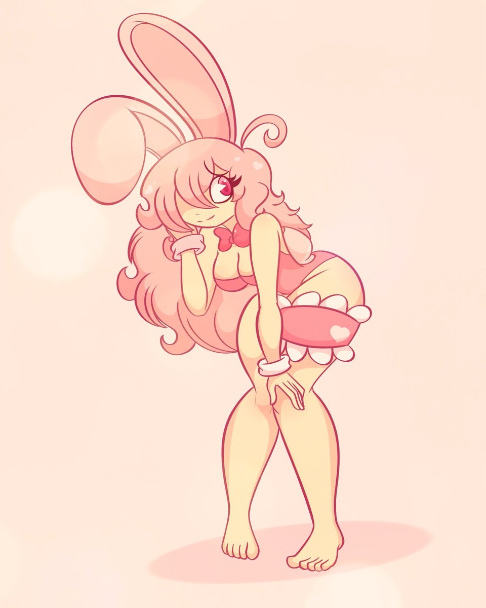 Limbros's tweet photo. One more bunny post for bunny day 
With Melody 
#バニーの日 https://t.co/xrUaEIPUD0