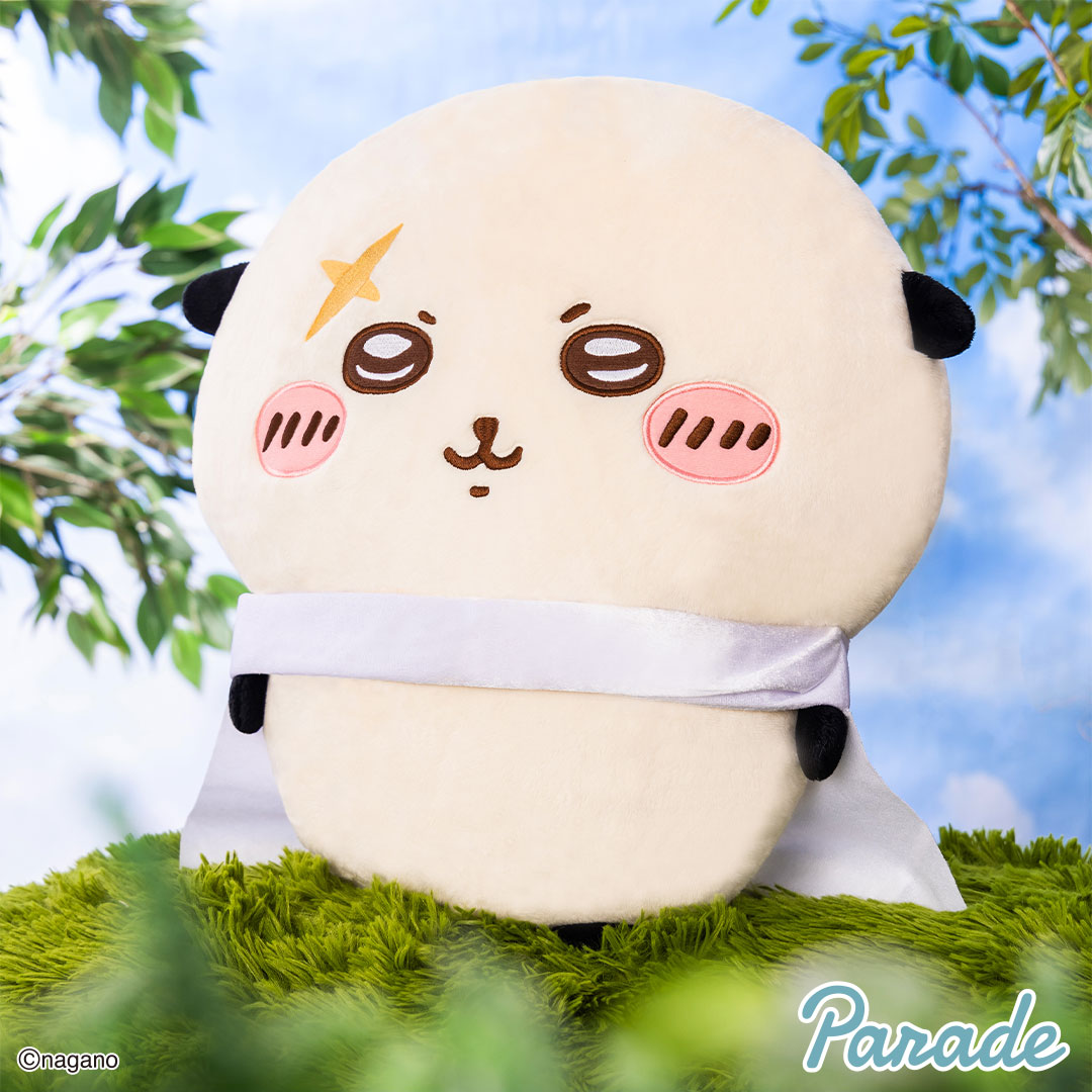 parade_prize's tweet photo. ／
#ちいかわ より
ラッコ超BIGぬいぐるみが
プライズで登場！
＼

憧れの上位ランカー「ラッコ」が
約45cmのBIGサイズに✨
背中の剣にも注目です🗡️

8月下旬より全国のアミューズメント施設にて
順次展開予定

🌱詳細はこちら🌱
https://t.co/el9AMdMlkP

#プライズ https://t.co/kNf6jFl86p