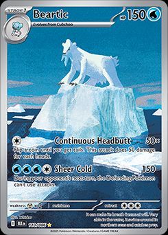 volgod123's tweet photo. #PokeToAI continues ❄️
Black Bolt 110/86 Illustration Rare – Beartic
Special Bear Day! 

Beartic taking it easy in the ice…
Looking soft, strong, and completely shameless under the arctic sun 😈

#PokeToAI #FurryArt #Beartic #FurryPokemon #NSFWFurry https://t.co/AJMwAUIiz0