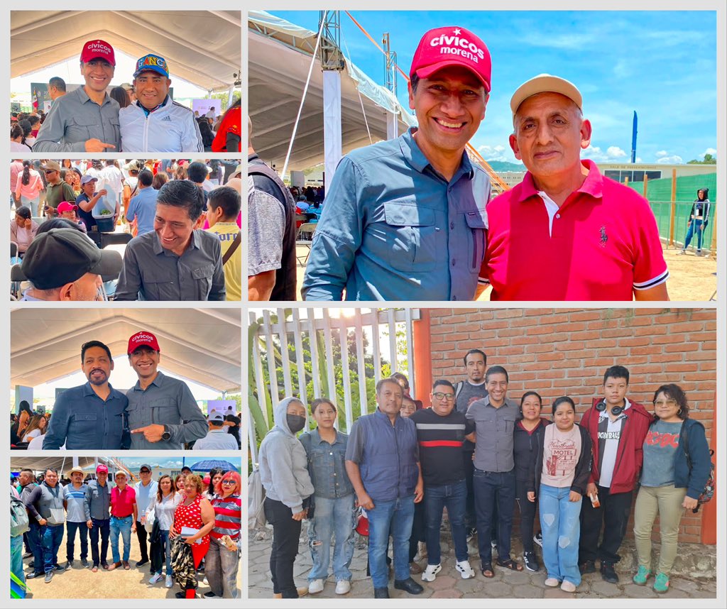 Alejandro_ALJ's tweet photo. Con mis compañeras y compañeros acudimos a San Lorenzo Cacaotepec al evento en el que nuestra Presidenta, la Dra. @Claudiashein, y nuestro Gobernador, el Ing. @salomonj, dieron inicio a la construcción del Hospital Regional de Especialidades. 🏥✨ https://t.co/FRAto0h7Lx
