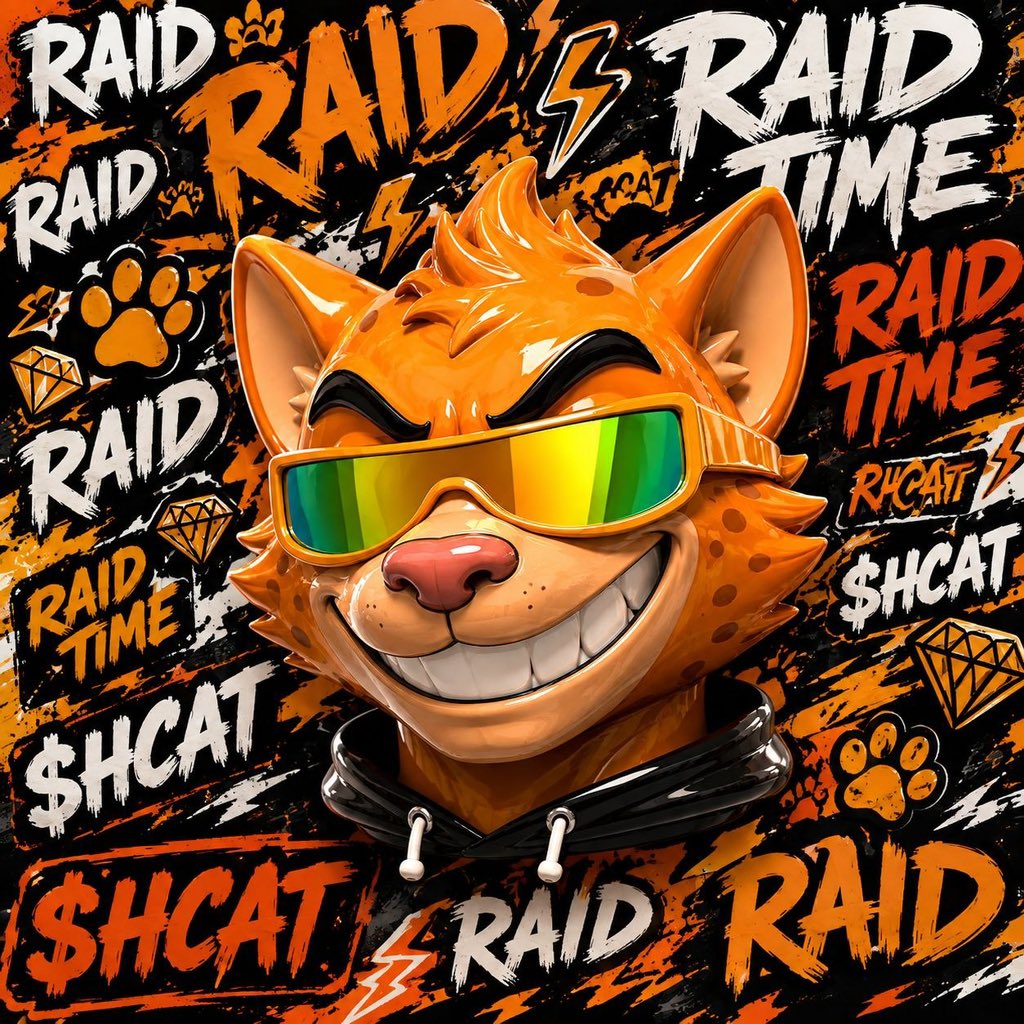 HyenaCatSol's tweet photo. 🚨 $HCAT RAIDING CONTEST IS LIVE! 🚨
Small change of plans, but WE’RE STILL GOING LIVE 💥

The battlefield is set 🐆🔥
Aug 3rd – Aug 5th

🏆 PRIZE POOL: $30
🥇 1st — $15 
🥈 2nd — $10 
🥉 3rd — $5

HOW TO JOIN:
• Like, Repost, Comment on all official $HCAT posts
• Join community raids
• Stay active the full 3 days
• Bring positive energy & spread $HCAT

Winners will be selected based on consistency, quality of engagement, and overall impact during the Contest.

RAID HARD. STAY CONSISTENT AND WIN BIG🐆🐅🐆