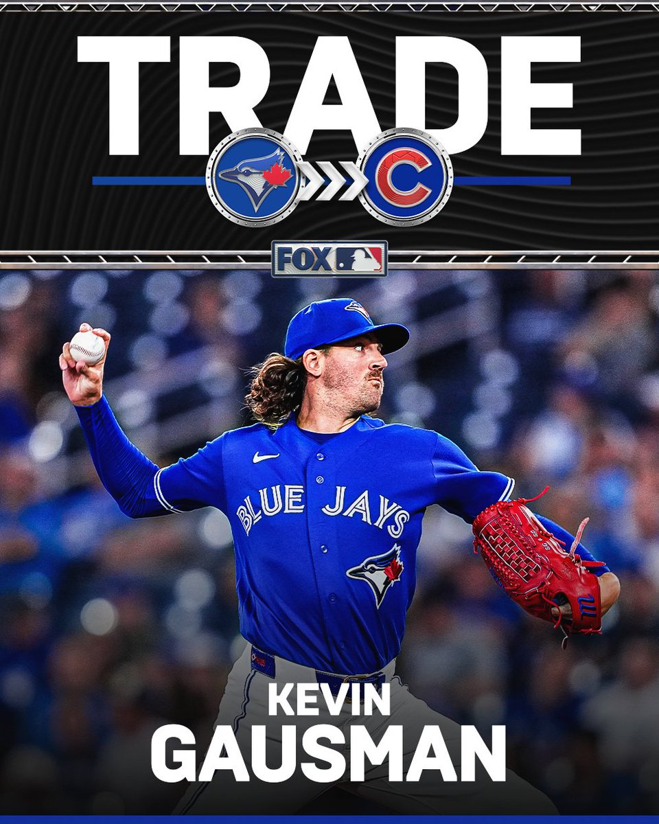 MLBONFOX's tweet photo. The Cubs are acquiring Kevin Gausman from the Blue Jays in exchange for Ty Southisene and Brett Bateman, per multiple reports https://t.co/H4CAT7Wtay