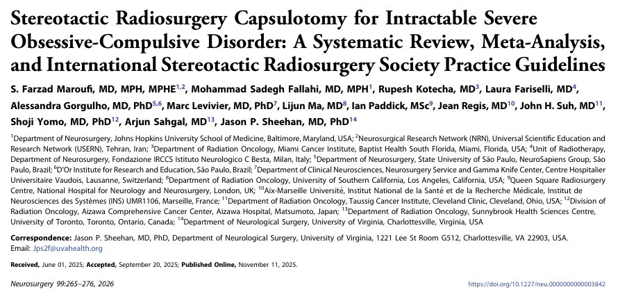 jasonpsheehan's tweet photo. A new ISRS Guidelines on SRS for OCD https://t.co/sTTLvihJx2