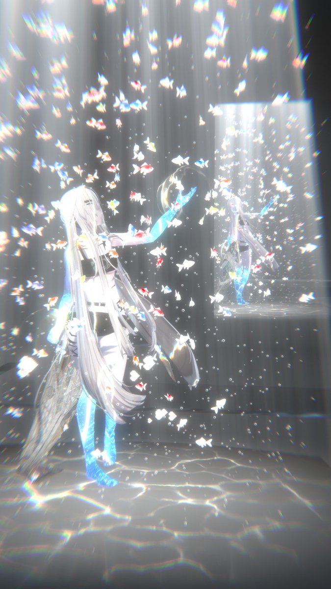 Ricc4VRC's tweet photo. おはようー🦈
＃ルルネ #rurune3d https://t.co/pkhwoIgKpQ