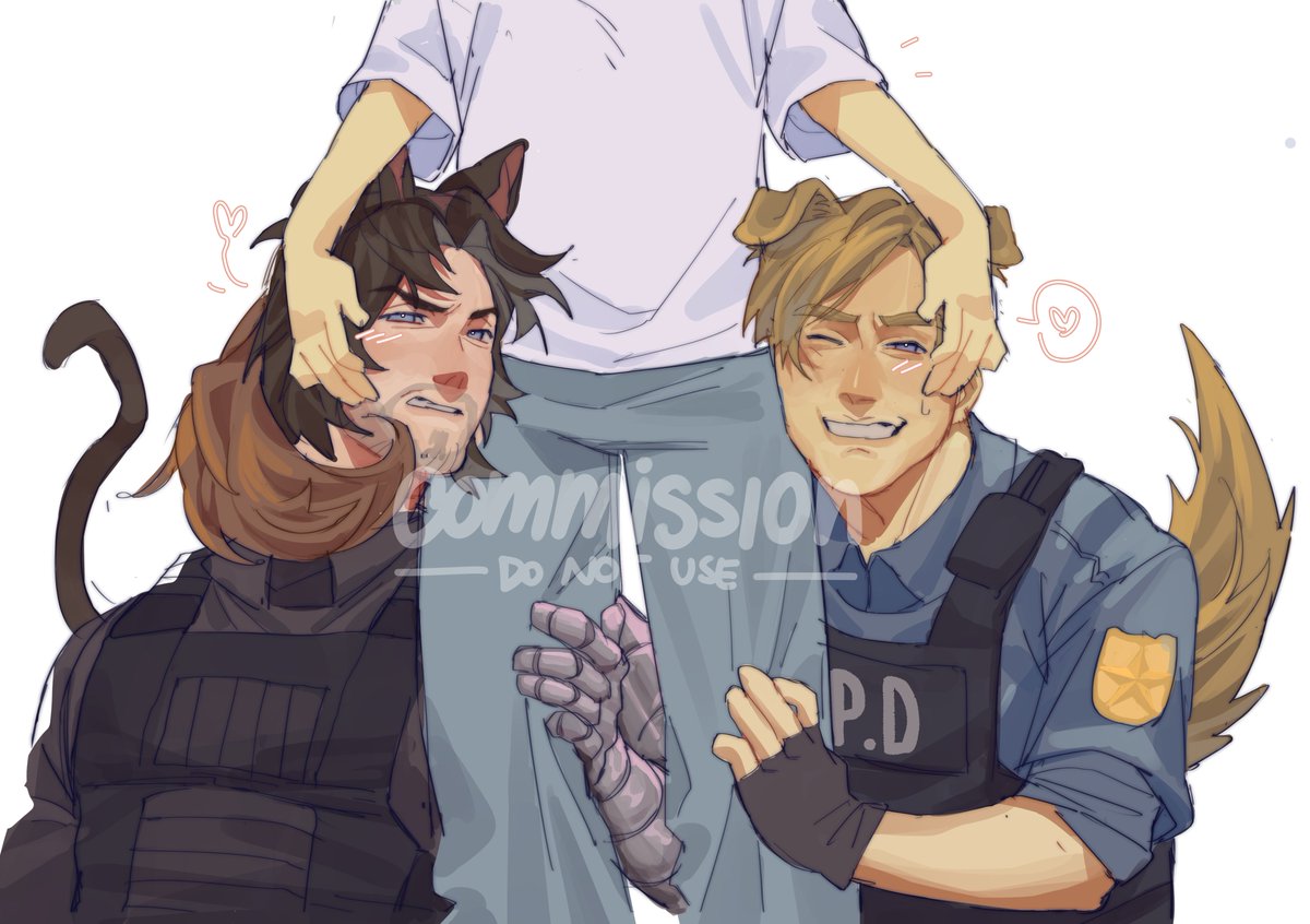 PAANMOXI's tweet photo. leon and bucky comm !!!!!! o.0 #buckybarnes #leonkennedy https://t.co/bLrMasLQRf