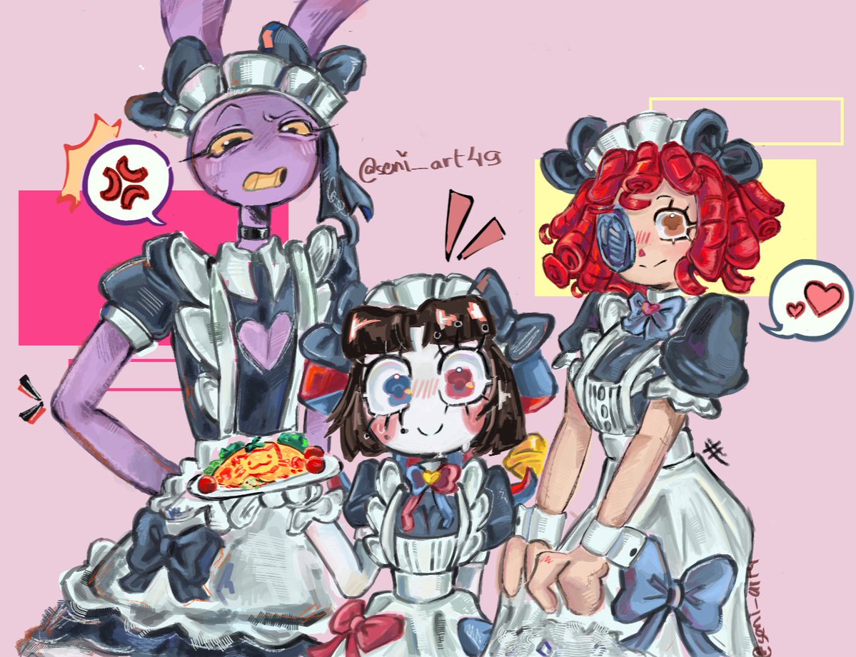 Seni_art49's tweet photo. I drew my pookies
#tadcㅤㅤ #tadcpomni #TADCㅤ #ragatha #jaxfanart https://t.co/4qfaTEztS8