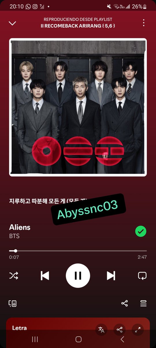 abyssnc03's tweet photo. @min_yoongi44 ARMY x ARIRANG
#ARIRANG_RECOMEBACK https://t.co/9ZNUf7ANbu