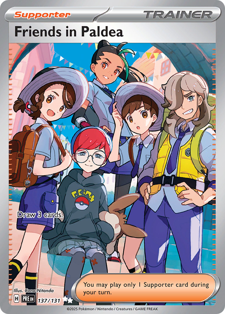 DailyPennyBotan's tweet photo. Day 432 of daily Penny

It's Friendship Day, here is the Ultra rare version of "Friends in Paldea" https://t.co/mNQ4QSBu3L