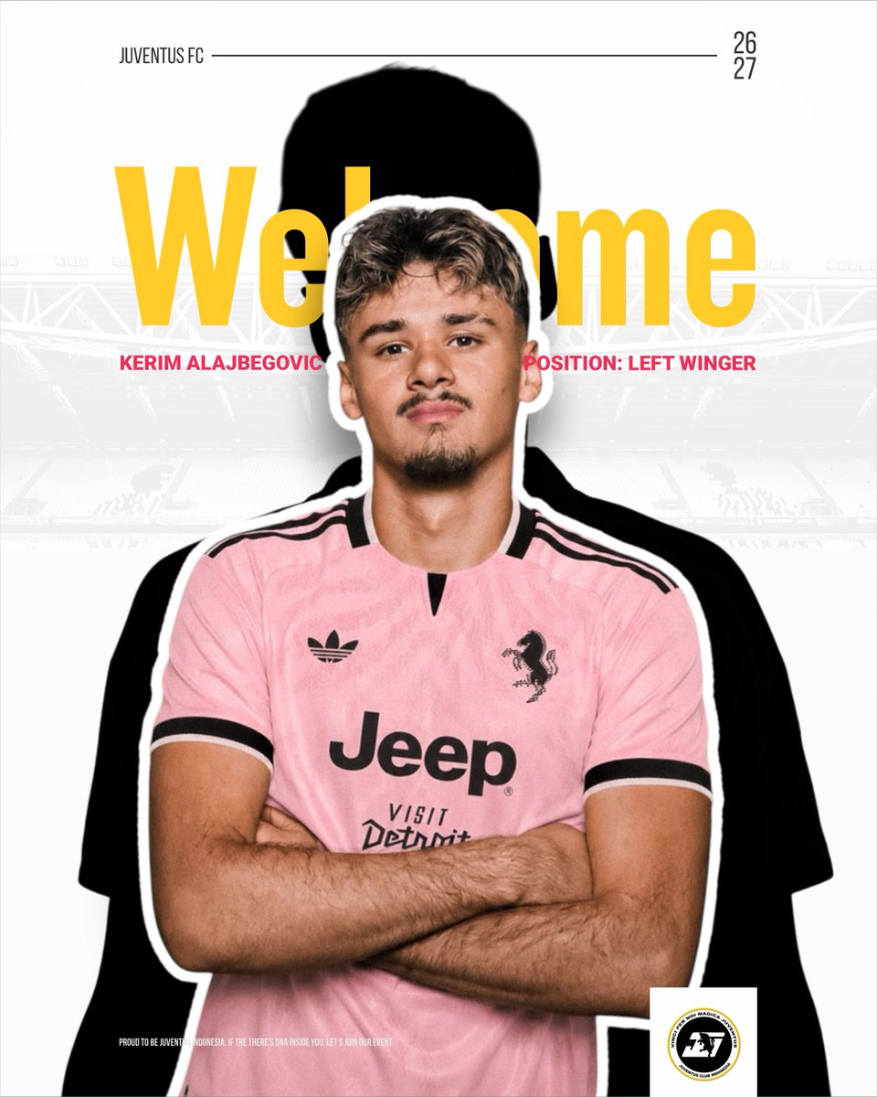 JCIndonesia's tweet photo. RESMI: Kerim Alajbegovic berbagung dengan Juventus

Juventus dan Bayer Leverkusen telah mencapai kesepakatan untuk transfer permanen Kerim Alajbegovic. Pemain Timnas Bosnia tersebut menandatangani kontrak lima tahun dengan Juventus, berlaku hingga 30 Juni 2031.

Rincian transfer Kerim Alajbegović, fee transfer €30M (dibayar 4 tahun), cicilan pertama dengan biaya ±€7,5M

Kedatangan Kerim akan menambah kreatifitas serangan Juventus, walau posisi aslinya sayap kiri, Kerim dapat bermain di tengah (AMF) dan sayap kanan. 

Welcome to Juventus, Kerim!

#JuveMercato #Juventus