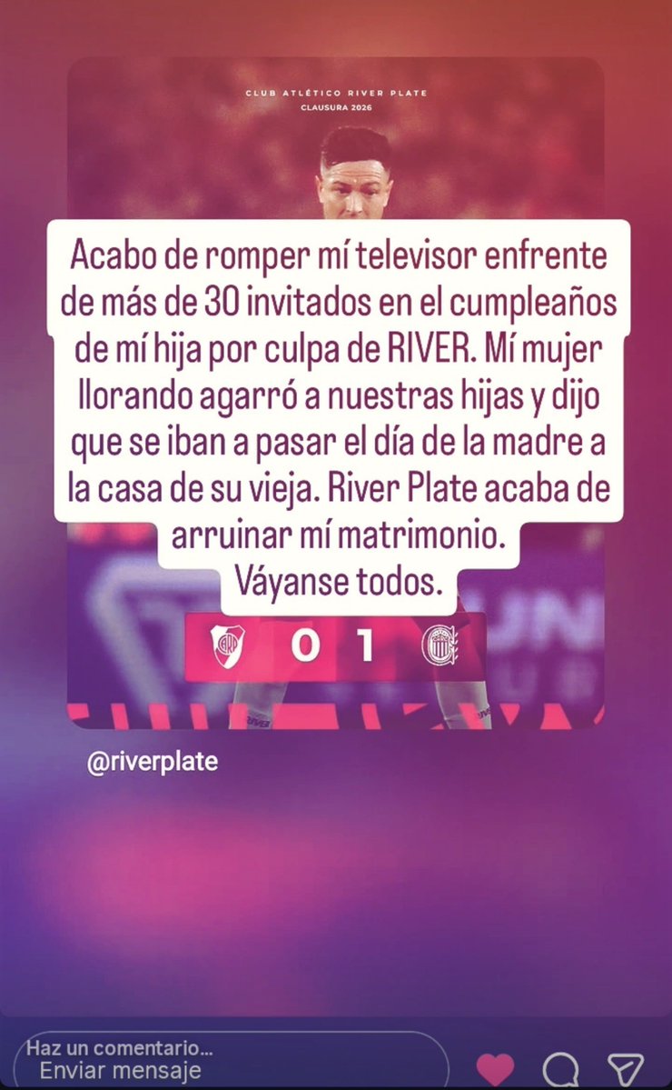 abiiigoatt's tweet photo. river la puta q te parió https://t.co/qUDQbcKAXu